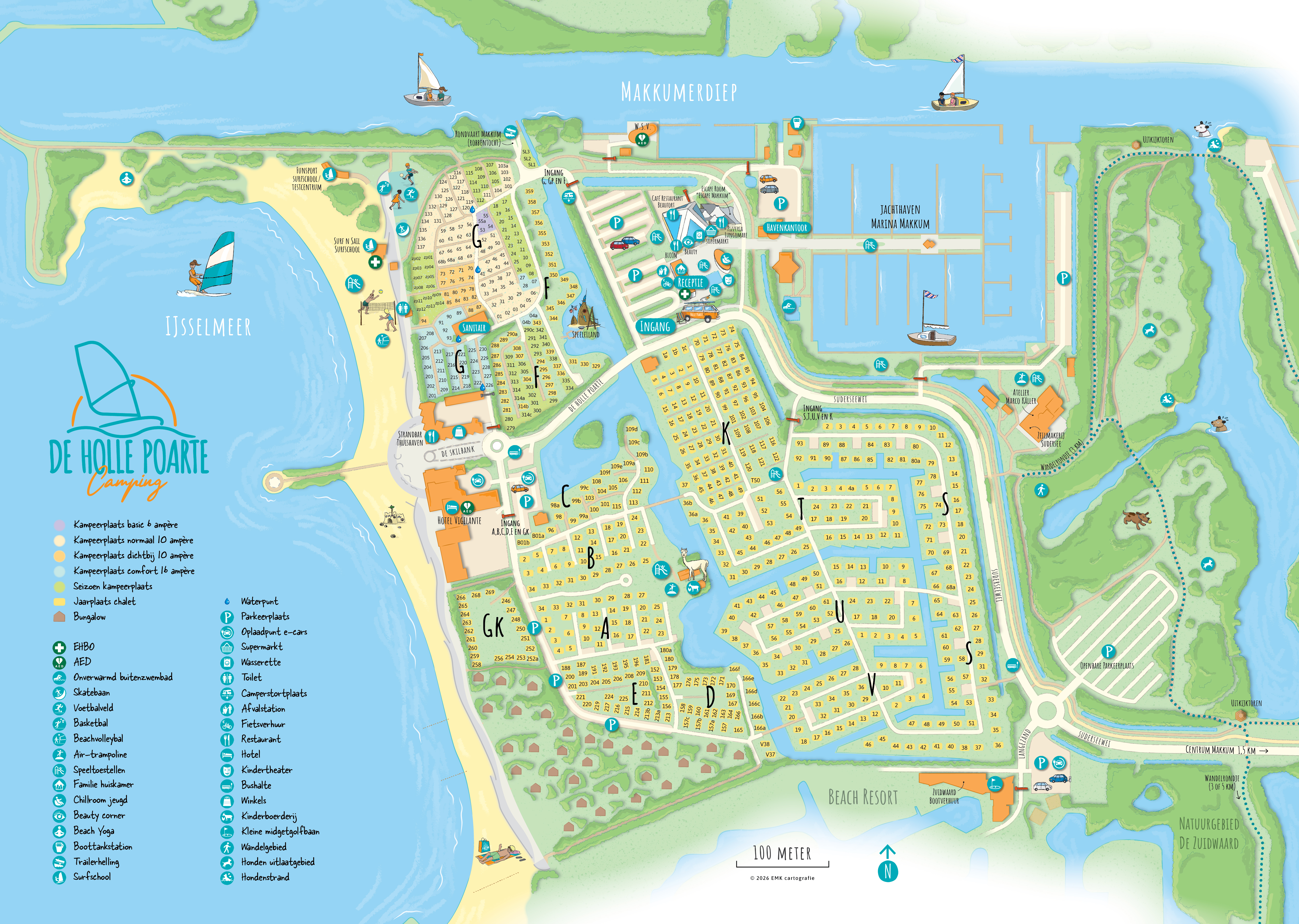 Plattegrond Camping De Holle Poarte 3e RGB web