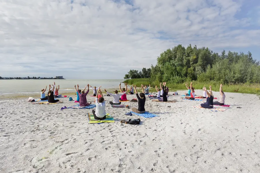 Beach Yoga