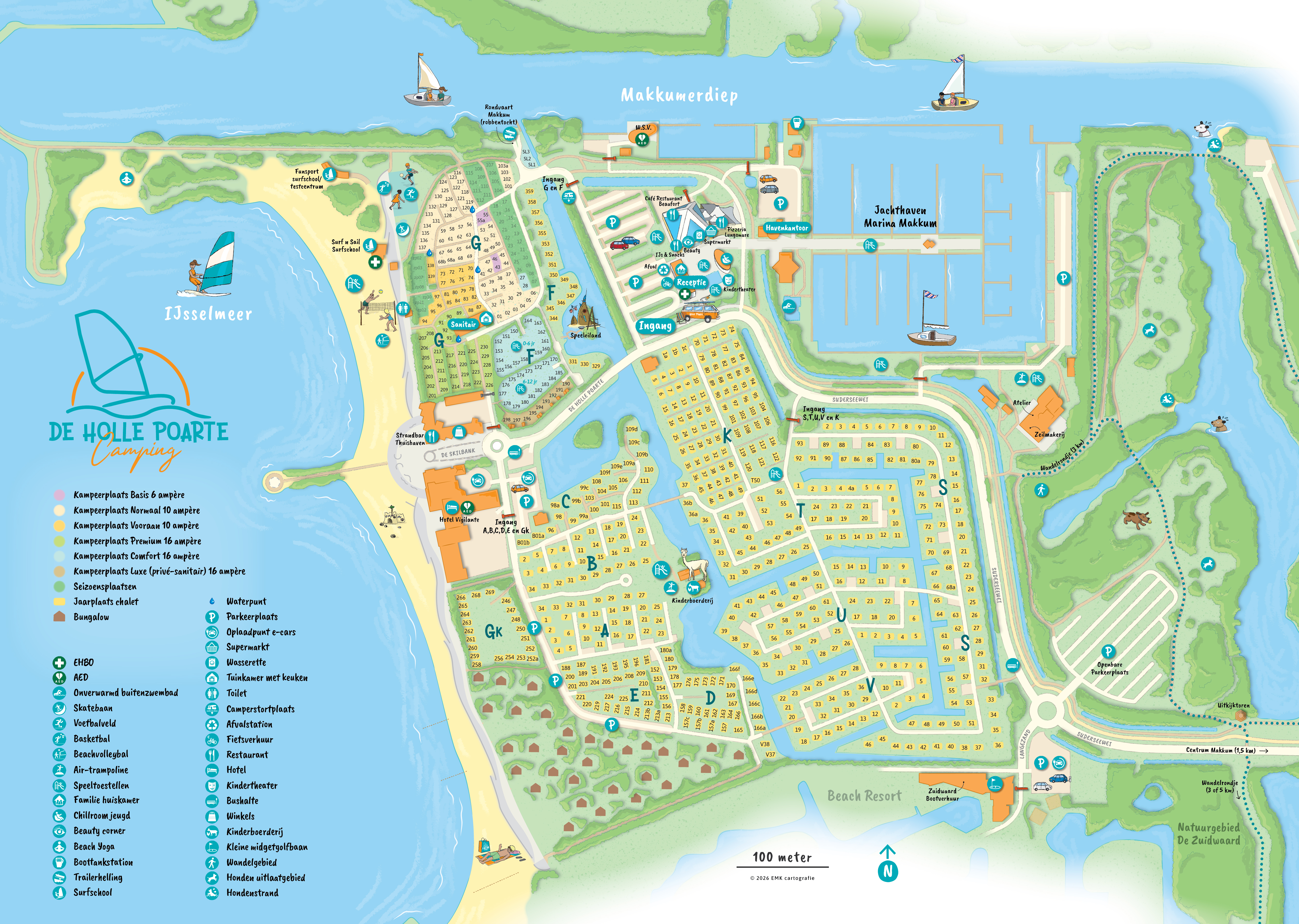 Plattegrond Camping De Holle Poarte 4e RGB web